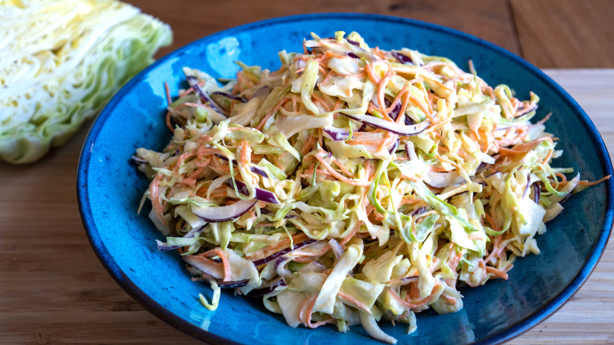 Coleslaw – amerikanischer Krautsalat - Thomas kocht - der Kochkanal auf ...