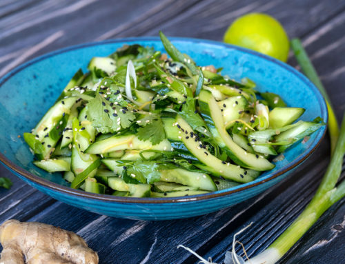 Asiatischer Gurkensalat – frisch und knackig