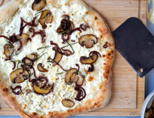 Pizza Bianca – weiße Pizza mit Ricotta