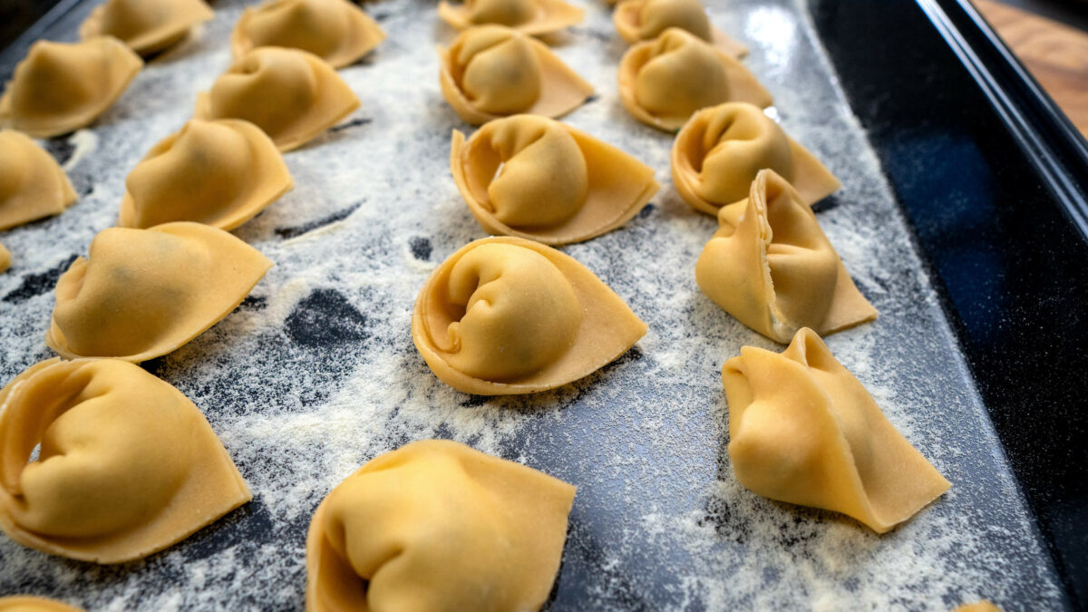 Tortelloni mit Ricottafüllung - Pasta selber machen - Thomas kocht ...