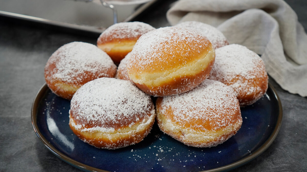 Faschingskrapfen Berliner Selber Machen Thomas Kocht Der 