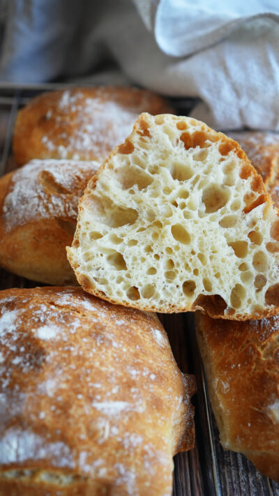 Ciabatta Brötchen ohne kneten - Thomas kocht - der Kochkanal auf Youtube