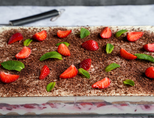 Erdbeer-Tiramisu für die ganze Familie