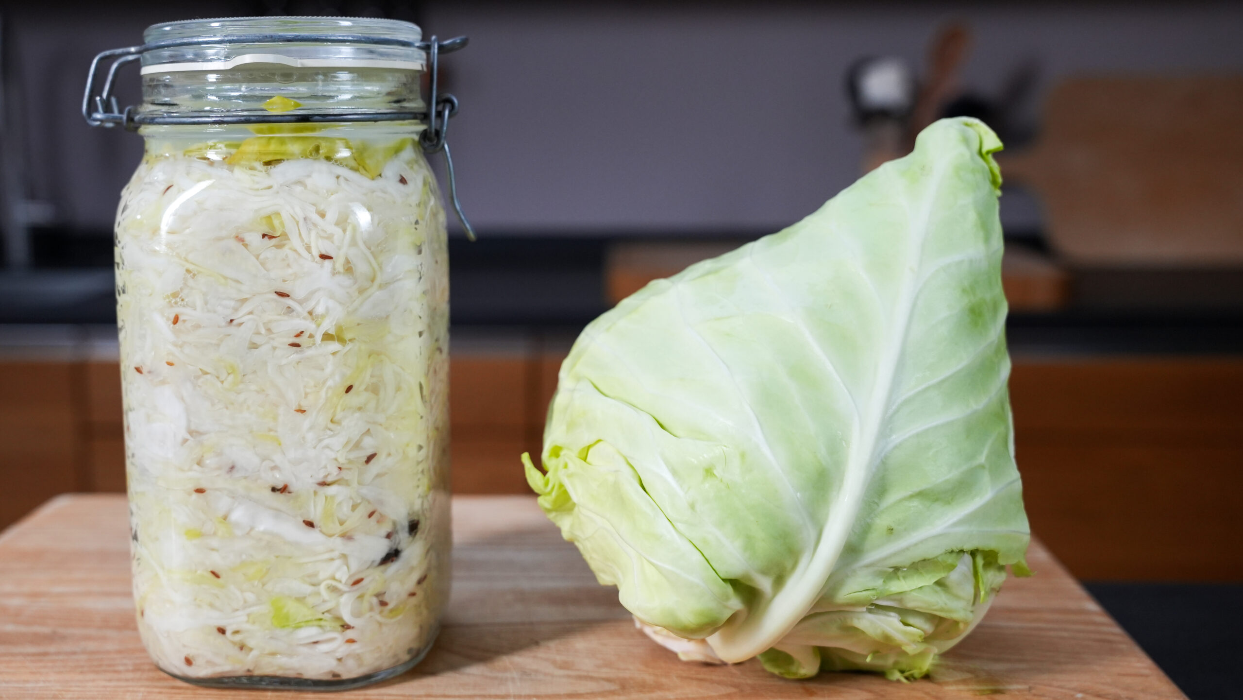Sauerkraut selber fermentieren und kochen